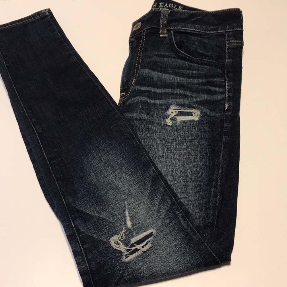 American Eagle Hi-rise jegging super stretch jeans
